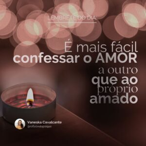 Quantas vezes guardamos nossos sentimentos, temendo o julgamento ou a rejeição de quem mais importa?